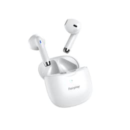 Fairplay Alaska Earbud Redutor de ruído Bluetooth Earphones - Branco