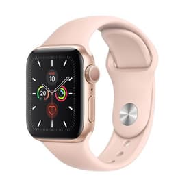 Apple Watch (Series 4) 2018 GPS 40 - Alumínio Rosa dourado - Bracelete desportiva Rosa