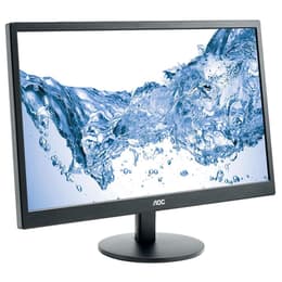24-inch Aoc M2470SWH 1920 x 1080 LED Monitor Preto
