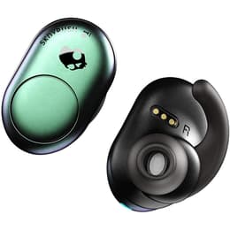 Skullcandy Push True Wireless Earbud Bluetooth Earphones - Preto/Verde