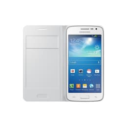 Capa Galaxy Core 4G - Couro - Branco