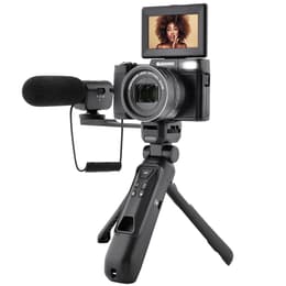 AgfaPhoto Realishot VLG-4K OPT - Preto + AgfaPhoto Optical Zoom Optique 5X 52mm f/2.4-5.04
