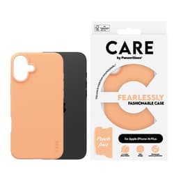 Capa iPhone 16 Plus - Plástico - Pêssego