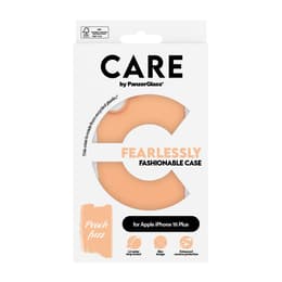 Capa iPhone 16 Plus - Plástico - Pêssego