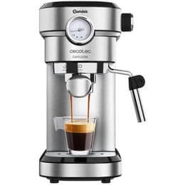 Máquinas de Café Espresso Sem cápsulas Cecotec Cafelizzia 790 Steel Pro 1,2000L - Prateado
