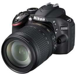 Reflexo D3200 - Preto + Nikon Nikon AF-S DX Nikkor 18-105 mm f/3.5-5.6G ED VR f/3.5-5.6