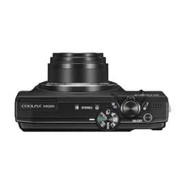 Compacto Coolpix S8200 - Preto + Nikon Nikkor 14x Wide Optical Zoom ED VR 4,5-63,0mm f/3,3-5,9 f/3,3-5,9