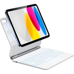 Hou Teclado QWERTY Sem fios Retro-iluminado MF-10