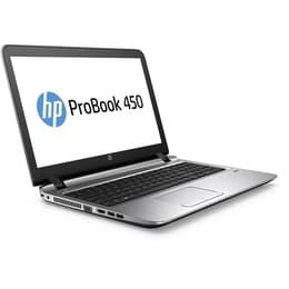 HP ProBook 450 G3 15-inch (2015) - Core i3-6100U - 4GB - SSD 512 GB + HDD 500 GB AZERTY - Francês