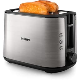 Torradeira Philips Viva Collection HD2650/90 2 compartimentos - Cinzento
