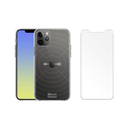 Back Market Capa iPhone 11 Pro e película de proteção - GRS 4.0 Plástico reciclado - Transparente