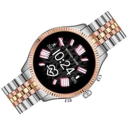 Smart Watch Michael Kors GPS Access Gen 5 Lexington Tri-Tone MKT5080 - Prateado/Dourado