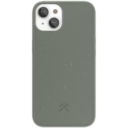 Capa iPhone 13 - Material natural - Verde