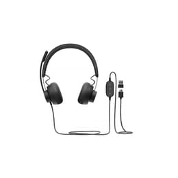 Zone Wired Auscultador- com microfone - Preto