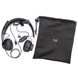 Zone Wired Auscultador- com microfone - Preto