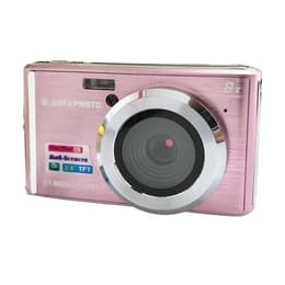 Compacto Realishot DC5200 - Rosa + Agfa Photo Zoom Digital 8X 10mm f/3.5 f/3.5