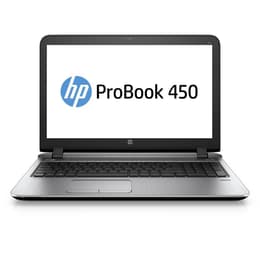 HP ProBook 450 G3 15-inch Pentium 4405U - SSD 256 GB - 8GB AZERTY - Francês
