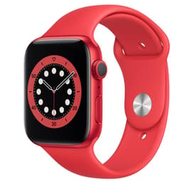 Apple Watch (Series 6) 2020 GPS 44 - Alumínio Vermelho - Bracelete desportiva Vermelho