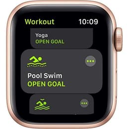 Apple Watch (Series SE) 2020 GPS + Celular 40 - Alumínio Dourado - Bracelete desportiva Rosa (Sand)