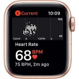 Apple Watch (Series SE) 2020 GPS + Celular 40 - Alumínio Dourado - Bracelete desportiva Rosa (Sand)