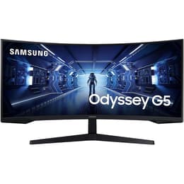 34-inch Samsung Odyssey G5 LC34G55TWWRXEN 3440 x 1440 LED Monitor Preto
