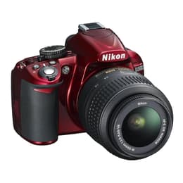 Nikon D3100 Reflex 14 - Vermelho