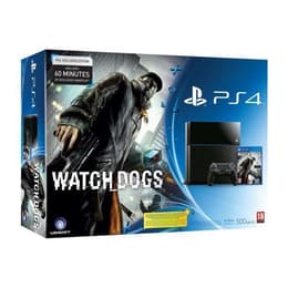 PlayStation 4 500GB - Preto + Watch Dogs