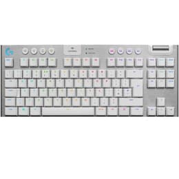Logitech Teclado QWERTY Inglês (Reino Unido) Sem fios Retro-iluminado G915 Tenkeyless Lightspeed Carbon