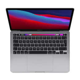 MacBook Pro 13" (2020) - M1 da Apple com CPU 8‑core e GPU 8-Core - 16GB RAM - SSD 1000GB - Ecrã padrão - QWERTZ - Alemão