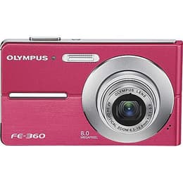 Compacto FE-360 - Rosa + Olympus AF 3x Optical Zoom 36-108mm f/3.1-5.9 f/3.1-5.9