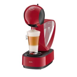 Cafeteira de Expresso de Cápsula Compatível com Dolce Gusto Krups KP1705 Infinissima 1.2L - Vermelho