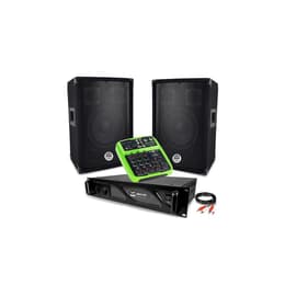 Bm Sonic bms08 amplificateur 1000W bms1000 et table de mixage mini4 Colunas Pa