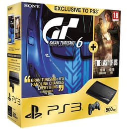 PlayStation 3 Ultra Slim - HDD 500 GB - Preto