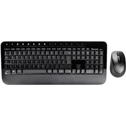 Microsoft Teclado QWERTZ Alemão Sem fios Wireless Desktop 2000