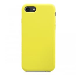Capa iPhone 7/8/SE 2020/SE 2022 e 2 películas de proteção - Silicone - Amarelo