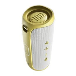 JBL Flip 5 Tomorrowland Edition Bluetooth Speakers - Branco/Dourado