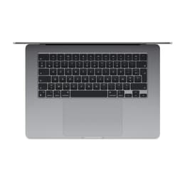 MacBook Air 15" (2023) - M2 da Apple com CPU 8‑core e GPU 10-Core - 8GB RAM - SSD 512GB - AZERTY - Francês