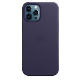 Capa Apple - iPhone 12 Pro Max - Magsafe - Couro Roxo