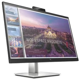 27-inch HP E27D G4 2560 x 1440 LCD Monitor Cinzento