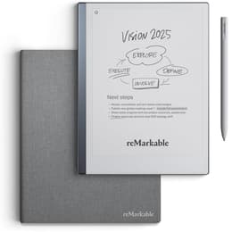 reMarkable 2 + Marker RM210 + Etui RM310 (Grey) 10,3000 WiFi Leitor Eletrónico