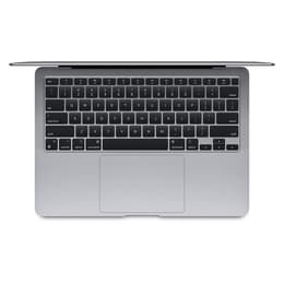 MacBook Air 13" (2020) - M1 da Apple com CPU 8‑core e GPU 7-Core - 8GB RAM - SSD 512GB - QWERTY - Inglês