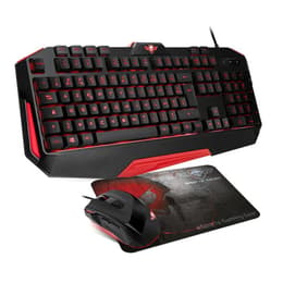 Spirit Of Gamer Teclado AZERTY Francês Retro-iluminado PRO-MK3