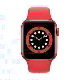 Apple Watch Series 6 (2020) GPS 40 mm - Alumínio Vermelho - Bracelete desportiva Vermelho