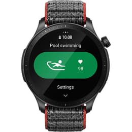 Smart Watch Amazfit GPS GTR 4 - Preto/Vermelho