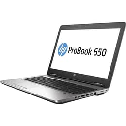 HP ProBook 650 G2 15-inch (2016) - Core i3-6100U - 4GB - SSD 180 GB AZERTY - Francês