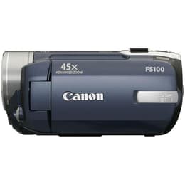 Canon FS100 Camcorder USB 2.0 Hi Speed - Azul/Prateado