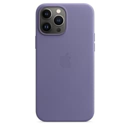 Capa em pele Apple - iPhone 13 Pro Max - Magsafe - Couro Roxo
