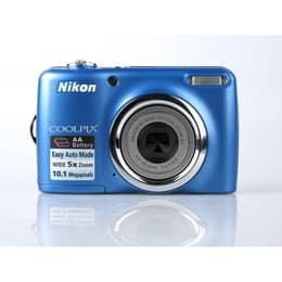 Compacto Coolpix L23 - Azul + Nikon Nikkor Wide Optical Zoom 28-140mm f/2.7-6.8 f/2.7-6.8