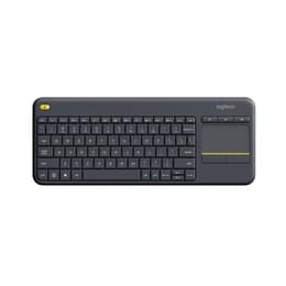 Logitech Teclado QWERTY Inglês (EUA) Sem fios K400 Plus