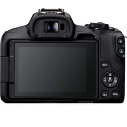 Reflexo Canon EOS R50+ RF-S 18-45mm + RF-S 55-210mm f/5-7.1 IS STM - Preto + Canon RF-S IS STM f/5-7.1